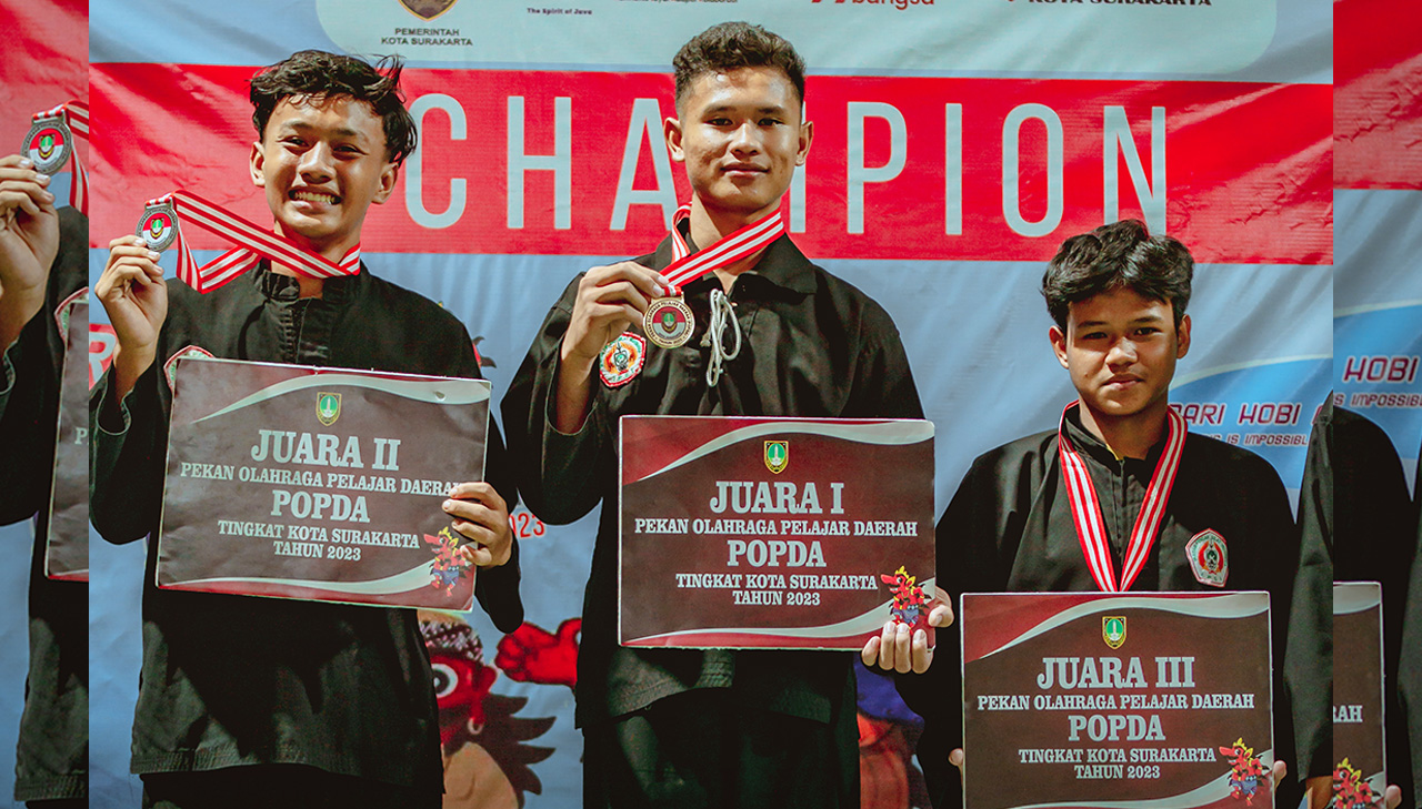 Juara Popda Pencak Silat