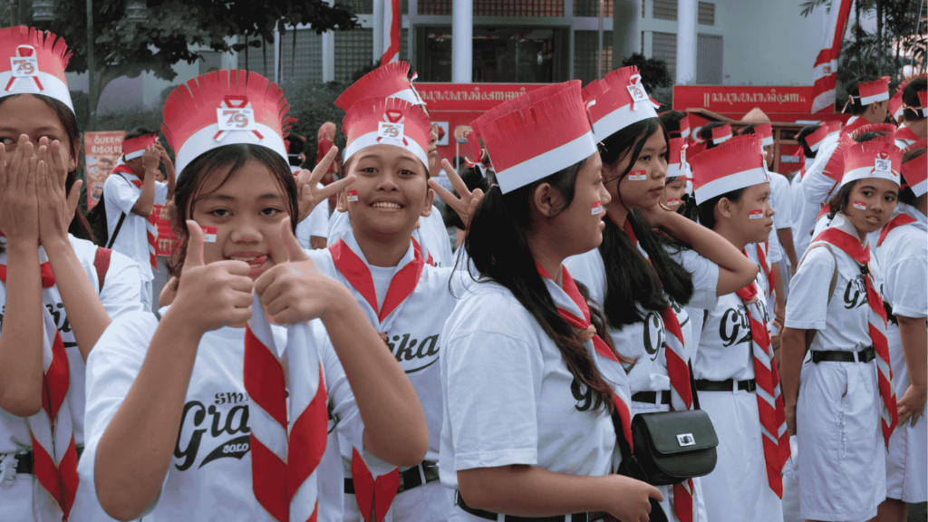 Persiapan Bentang Bendera 2024