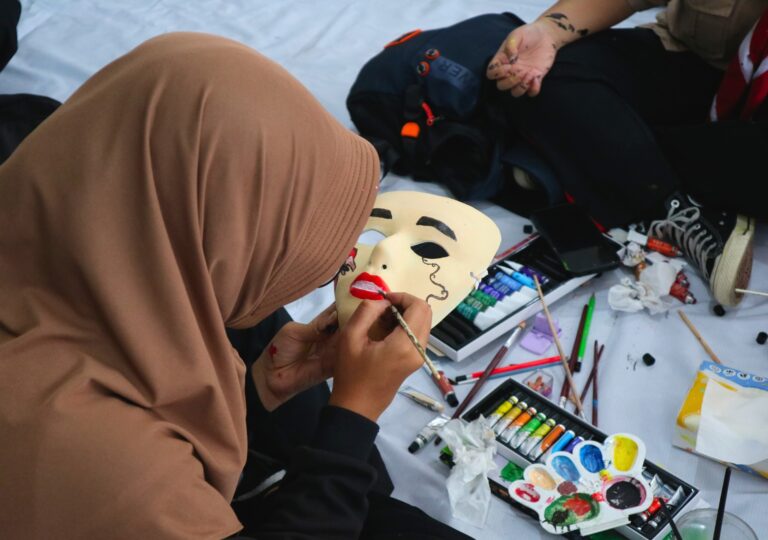 Competition Mask Painting