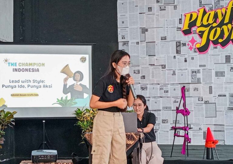 Latihan Dasar Kepemimpinan - Sekolah Desain Grafis Solo